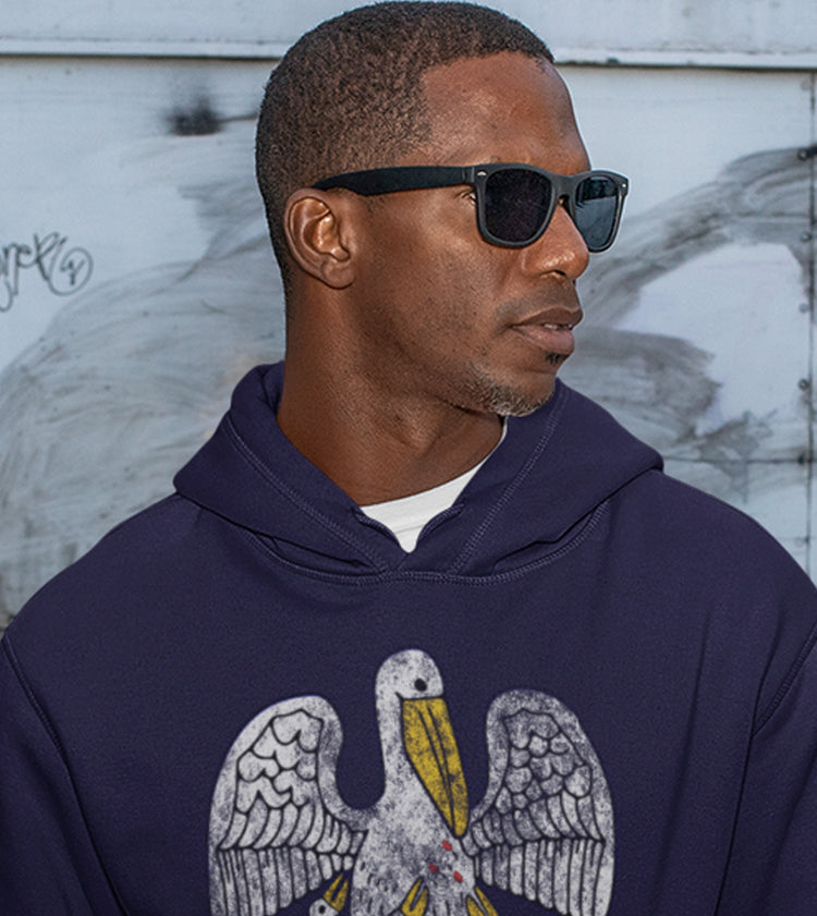 New Orleans hoodies and sweatshirts, Louisiana Hoodie, Louisiana Sweatshirt, NOLA REPUBLIC T-shirt Co.