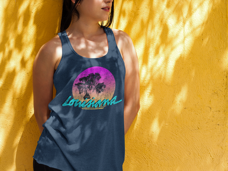 Louisiana Tank top NOLA REPUBLIC T-SHIRT Co.