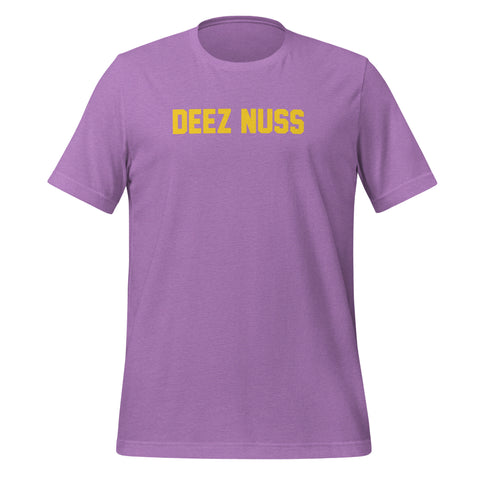 DEEZ NUSS Unisex T-Shirt heather purple