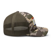 Camouflage New Orleans Flag Trucker Hat