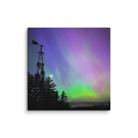 McGregor, IA Northern Lights 2024 Canvas