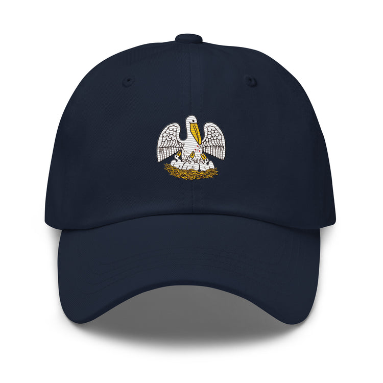Louisiana Pelican State Chino Hat - NOLA REPUBLIC T-SHIRT CO.