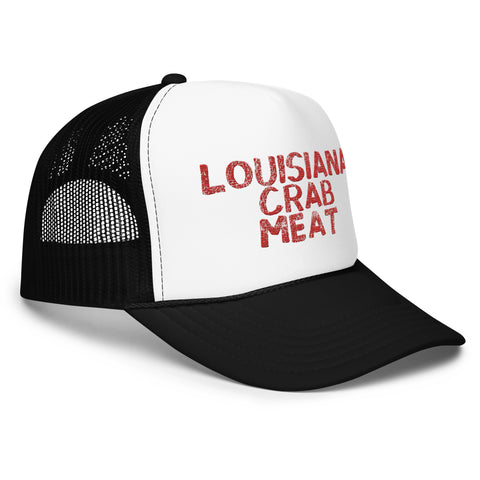 Louisiana Crab Meat Foam Trucker Hat