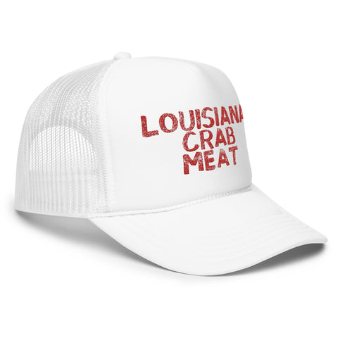 Louisiana Crab Meat Foam Trucker Hat