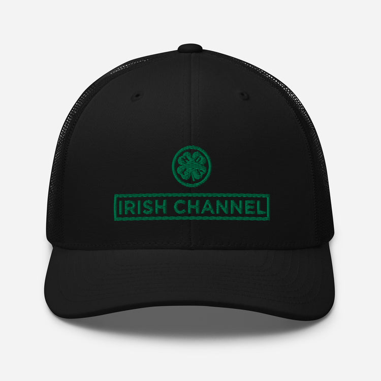Irish Channel Trucker Hat - NOLA REPUBLIC T-SHIRT CO.