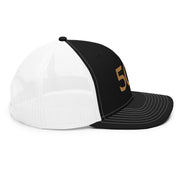 504 Black & Gold Football Trucker Hat