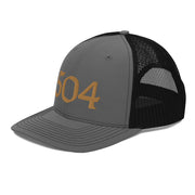 504 Black & Gold Football Trucker Hat