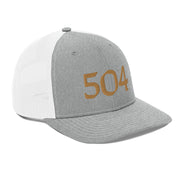 504 Black & Gold Football Trucker Hat