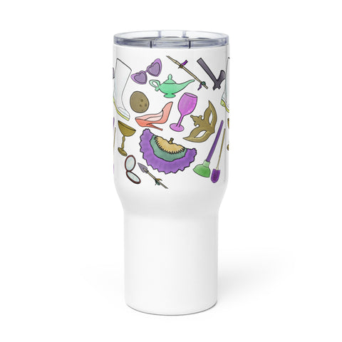 Signature Mardi Gras Throws Tumbler