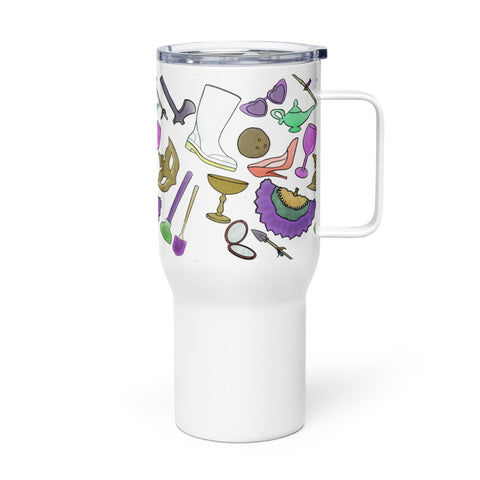 Signature Mardi Gras Throws Tumbler