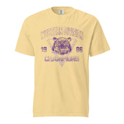 Retro Tigers Western Division Champions Unisex Garment-dyed T-Shirt