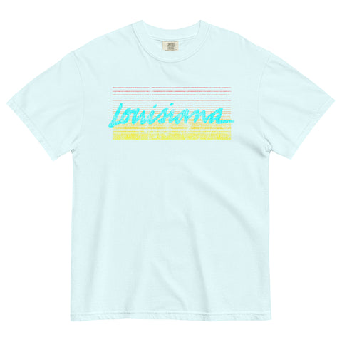 Louisiana 1989 Vintage Pop Unisex Garment-Dyed T-Shirt