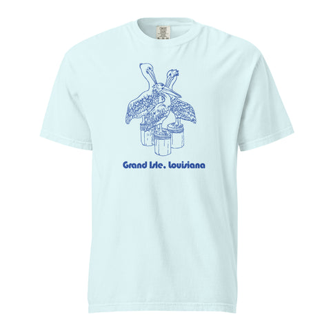 Grand Isle Pelicans Unisex Garment-dyed T-Shirt