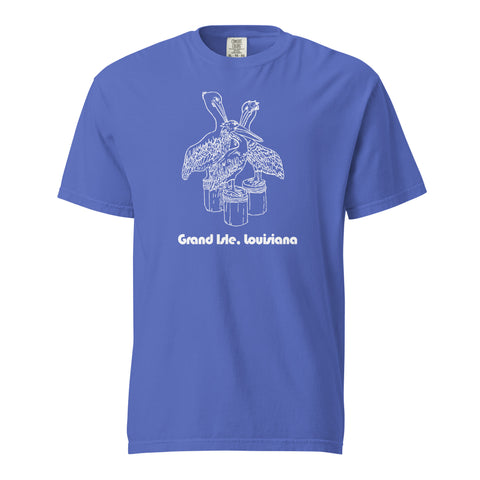 Grand Isle Pelicans Unisex Garment-dyed T-Shirt