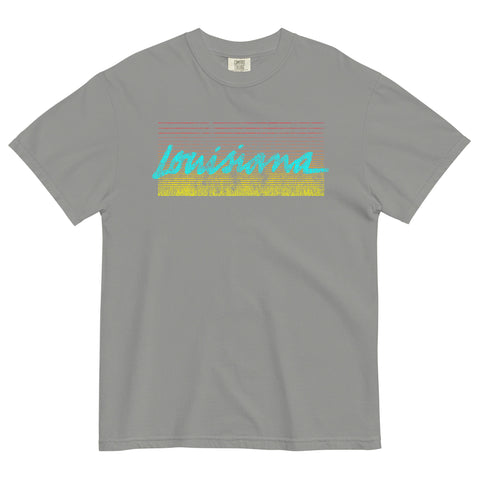 Louisiana 1989 Vintage Pop Unisex Garment-Dyed T-Shirt