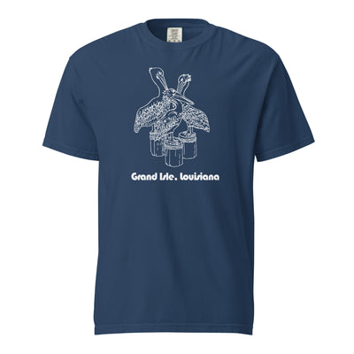 Grand Isle Pelicans Unisex Garment-dyed T-Shirt