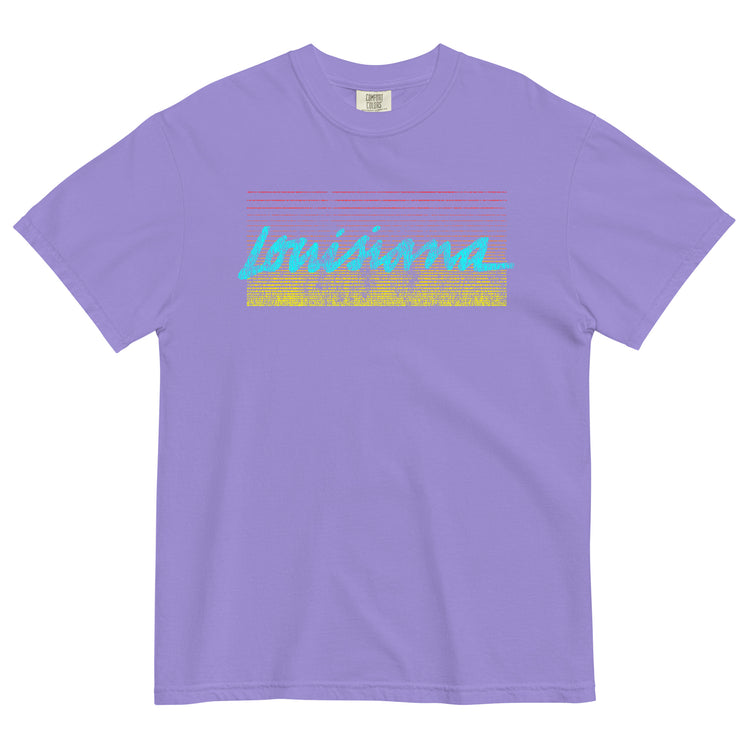 Louisiana 1989 Vintage Pop Unisex Garment-Dyed T-Shirt - NOLA REPUBLIC T-SHIRT CO.