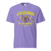 Retro Tigers Western Division Champions Unisex Garment-dyed T-Shirt