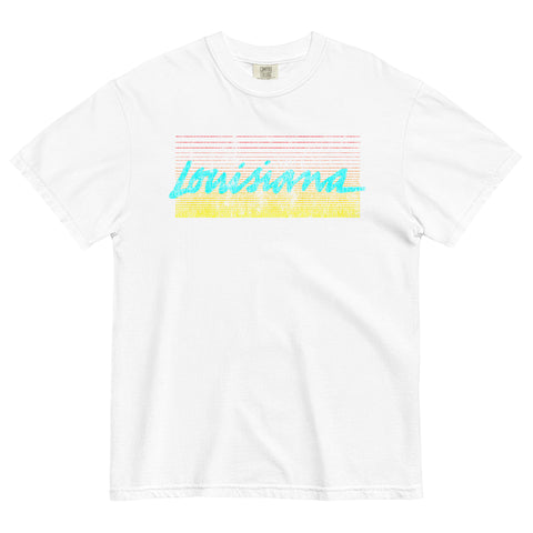 Louisiana 1989 Vintage Pop Unisex Garment-Dyed T-Shirt