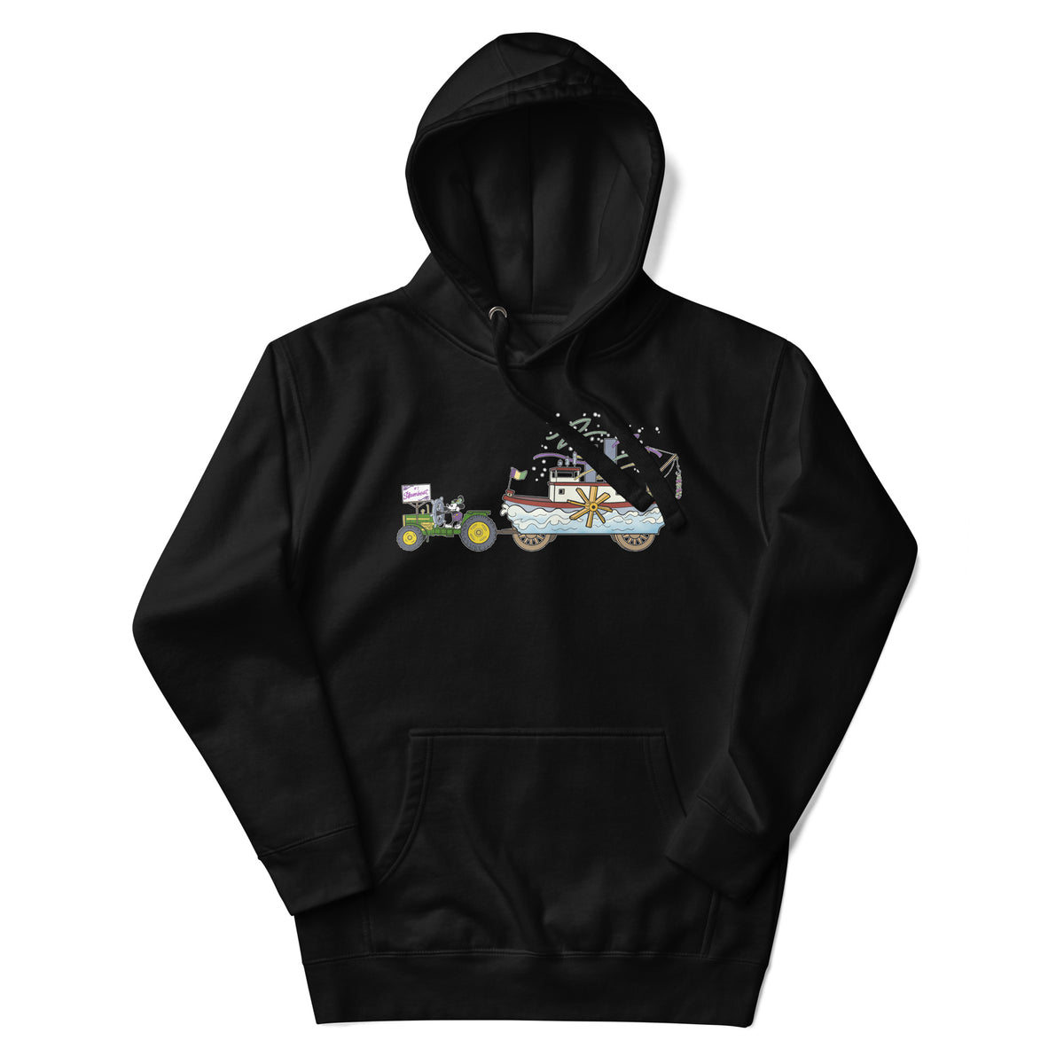 Steamboat Float #1 Unisex Hoodie - NOLA REPUBLIC T-SHIRT CO.