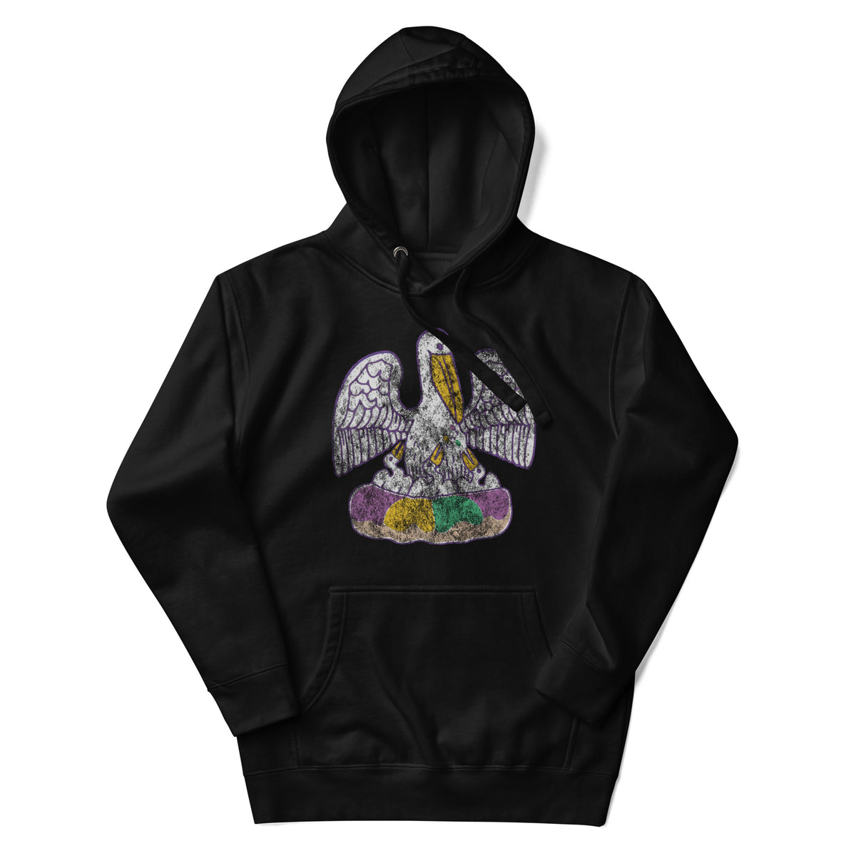 King Cake State of Mind Unisex Hoodie - NOLA REPUBLIC T-SHIRT CO.