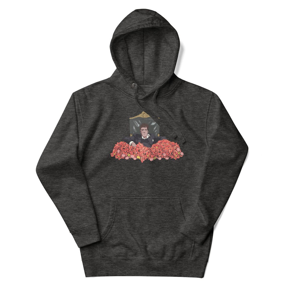 Crawface Unisex Hoodie - NOLA REPUBLIC T-SHIRT CO.