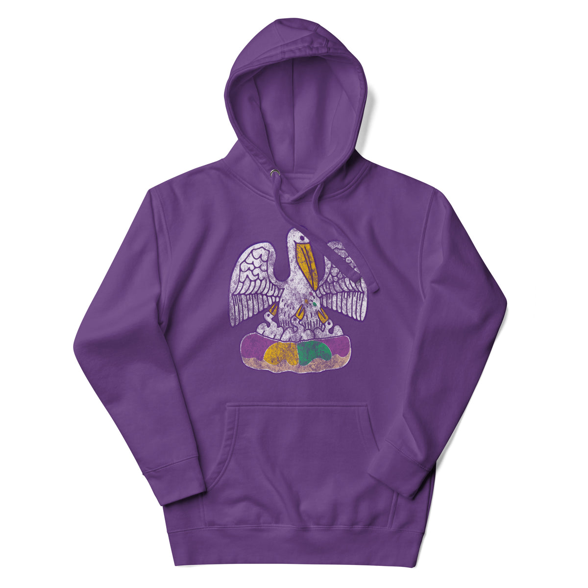 King Cake State of Mind Unisex Hoodie - NOLA REPUBLIC T-SHIRT CO.