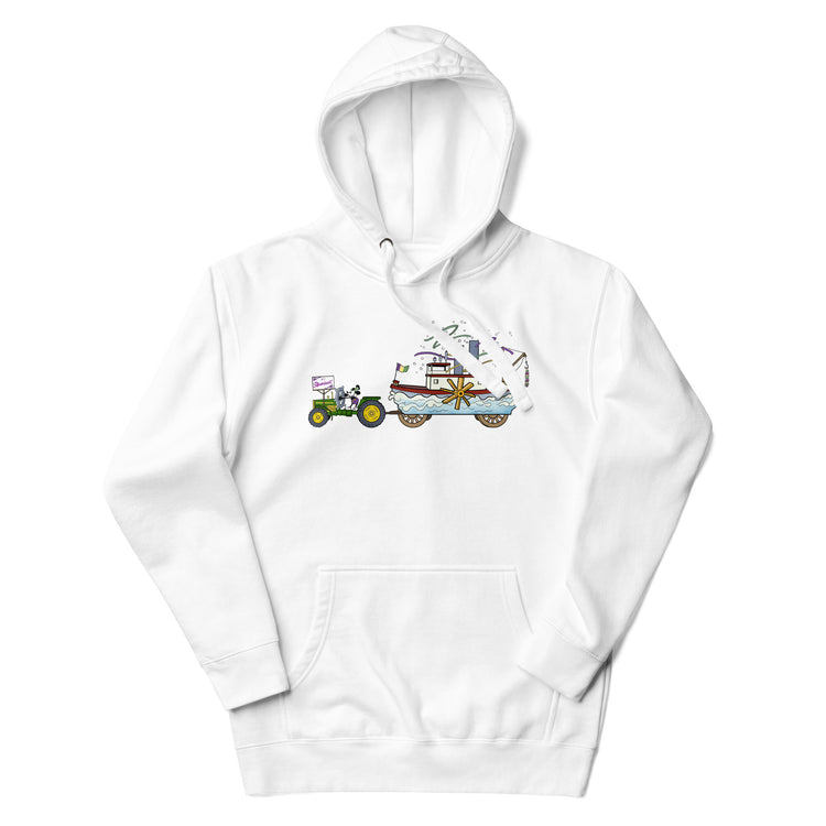 Steamboat Float #1 Unisex Hoodie - NOLA REPUBLIC T-SHIRT CO.