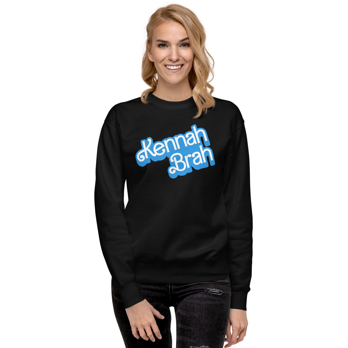 Kennah Bruh Unisex Premium Cotton Sweatshirt - NOLA REPUBLIC T-SHIRT CO.