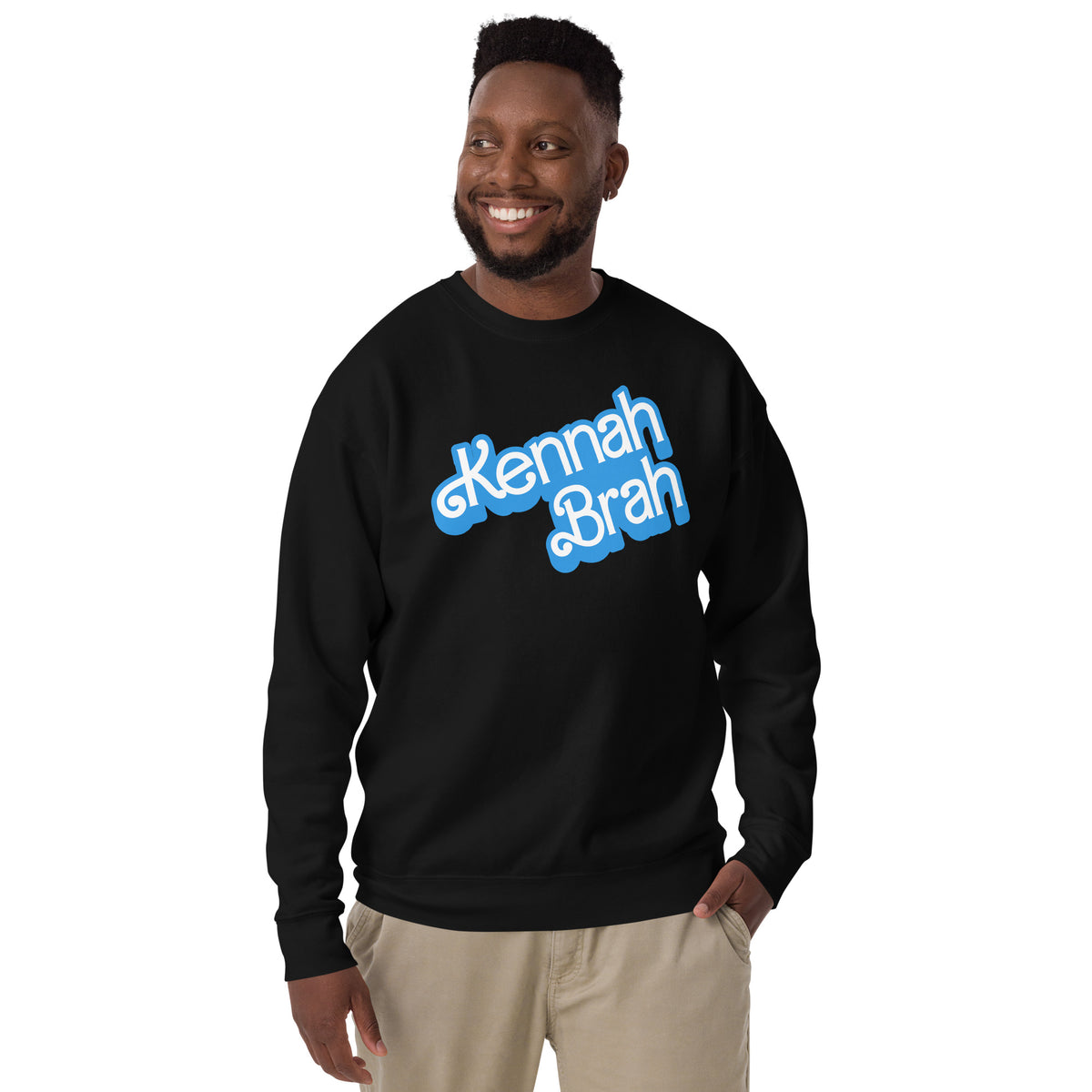 Kennah Bruh Unisex Premium Cotton Sweatshirt - NOLA REPUBLIC T-SHIRT CO.