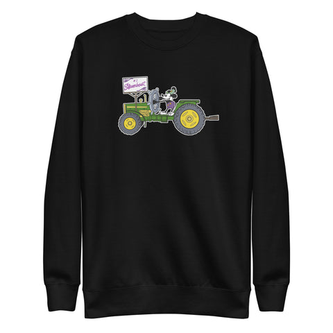 Steamboat Float #1 Tractor Unisex Premium Cotton Sweatshirt