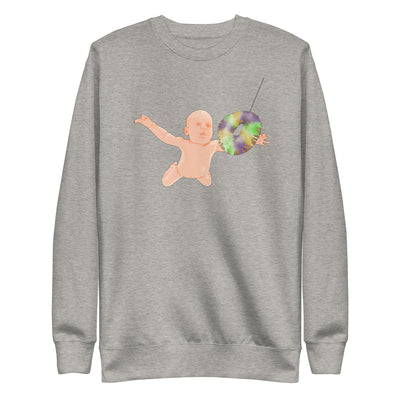 Nevermind Dat King Cake Baby Unisex Premium Cotton Sweatshirt