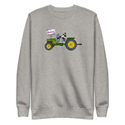 Steamboat Float #1 Tractor Unisex Premium Cotton Sweatshirt