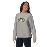 Steamboat Float #1 Tractor Unisex Premium Cotton Sweatshirt