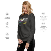 Retro Mardi Gras Jester 1987 Unisex Premium Cotton Sweatshirt