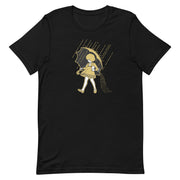 Salty Black & Gold Chick Unisex T-Shirt