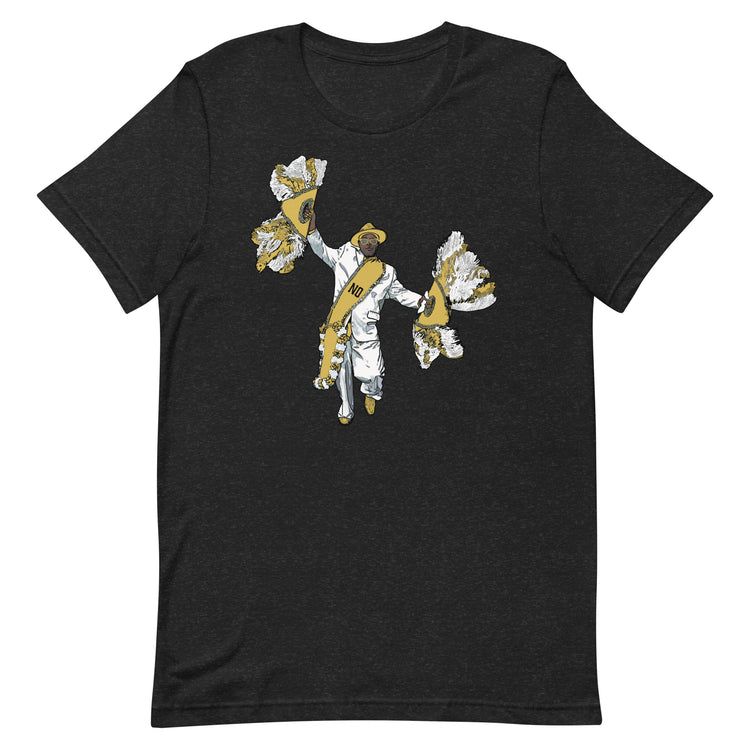 Black & Gold Grand Marshal Unisex T-Shirt - NOLA REPUBLIC T-SHIRT CO.