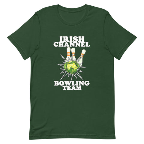 Irish Channel Cabbage Bowling Team Unisex T-Shirt