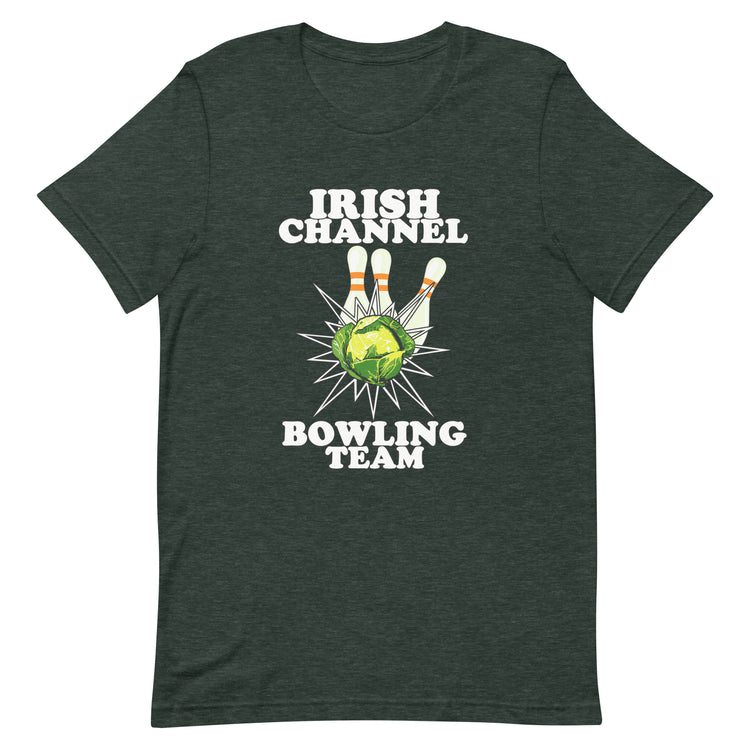 Irish Channel Cabbage Bowling Team Unisex T-Shirt - NOLA REPUBLIC T-SHIRT CO.