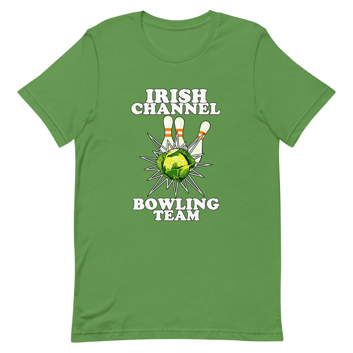 Irish Channel Cabbage Bowling Team Unisex T-Shirt - NOLA REPUBLIC T-SHIRT CO.