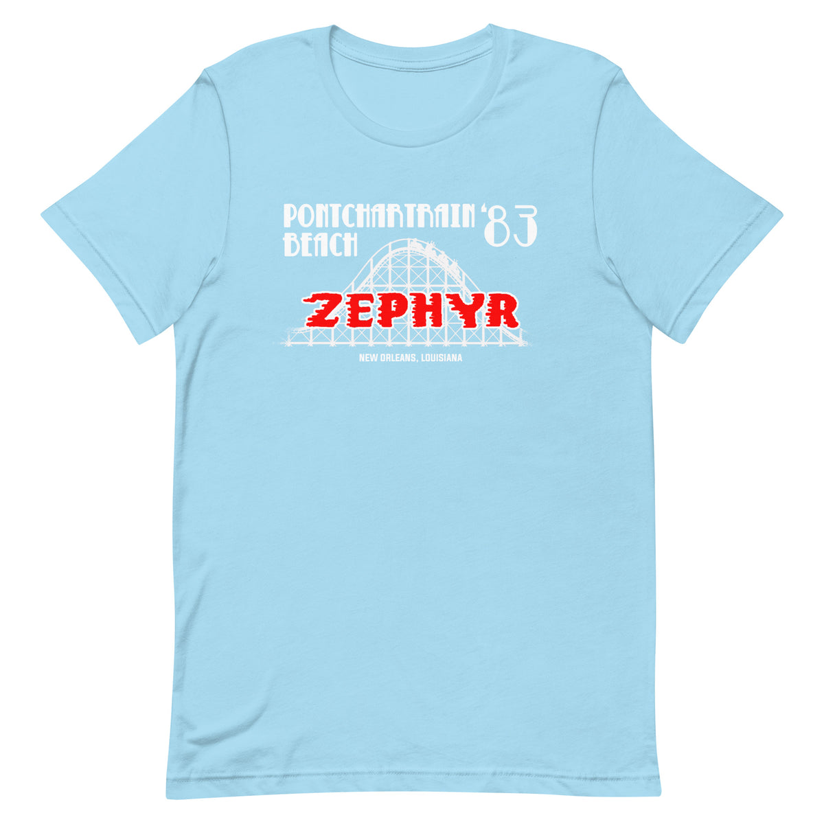 Pontchartrain Beach 1983 Unisex T-Shirt - NOLA REPUBLIC T-SHIRT CO.