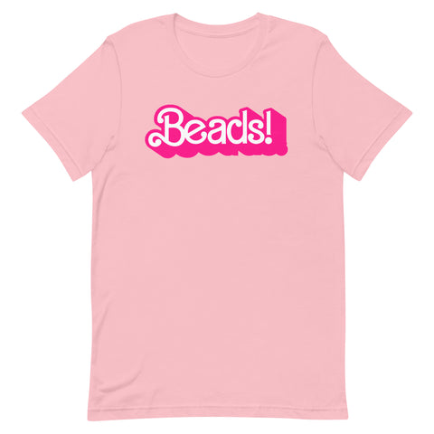 My Job, It's Just Beads Unisex T-Shirt Pink/Pink