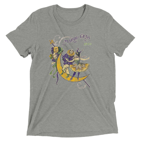 Vintage 1916 New Orleans Mardi Gras Triblend T-Shirt