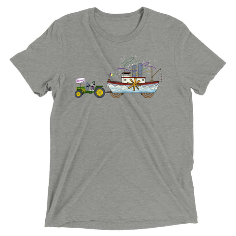 Steamboat Float #1 Unisex Tri-blend T-Shirt