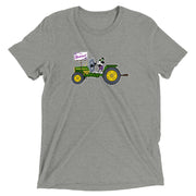 Steamboat Float #1 Tractor Unisex Tri-blend T-Shirt