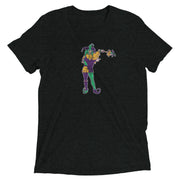 Retro Mardi Gras Jester Unisex Tri-blend T-Shirt