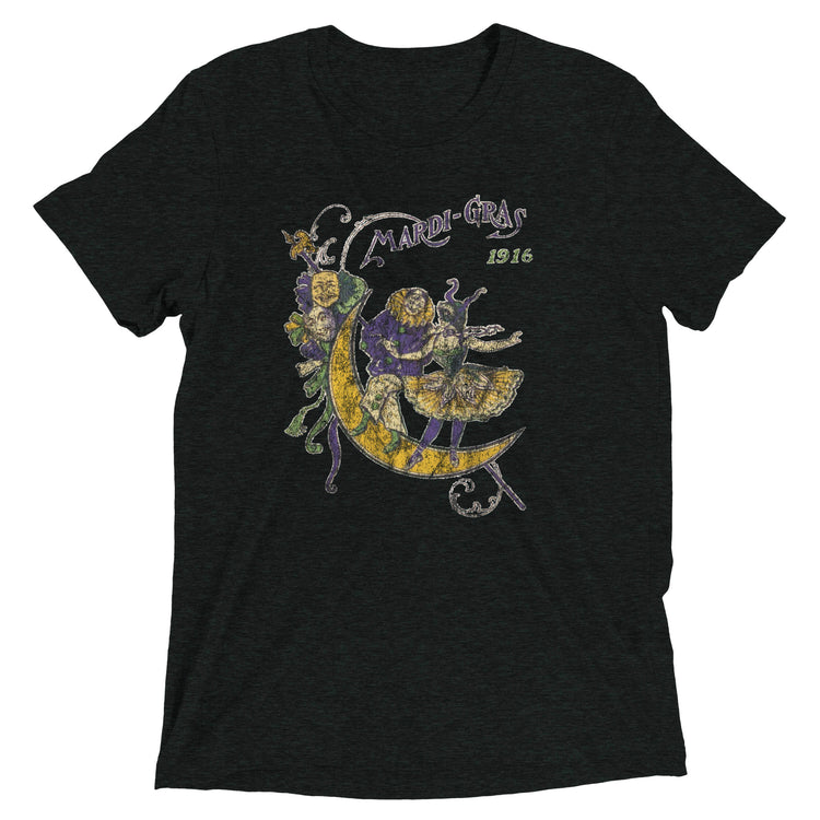 Vintage 1916 New Orleans Mardi Gras Triblend T-Shirt - NOLA REPUBLIC T-SHIRT CO.