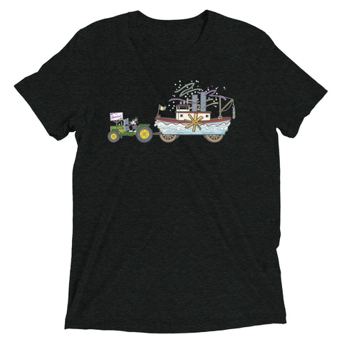 Steamboat Float #1 Unisex Tri-blend T-Shirt