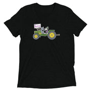 Steamboat Float #1 Tractor Unisex Tri-blend T-Shirt