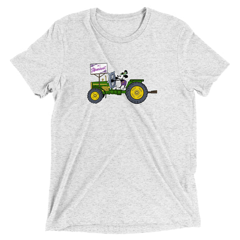 Steamboat Float #1 Tractor Unisex Tri-blend T-Shirt